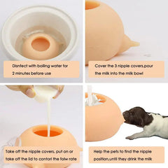 Breast Nipples Milk Feeding Tool For Pets