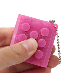 Mugen Puchi Puchi Endless Pop Pop Infinite Bubble Wrap Relieve Stress Key Chain