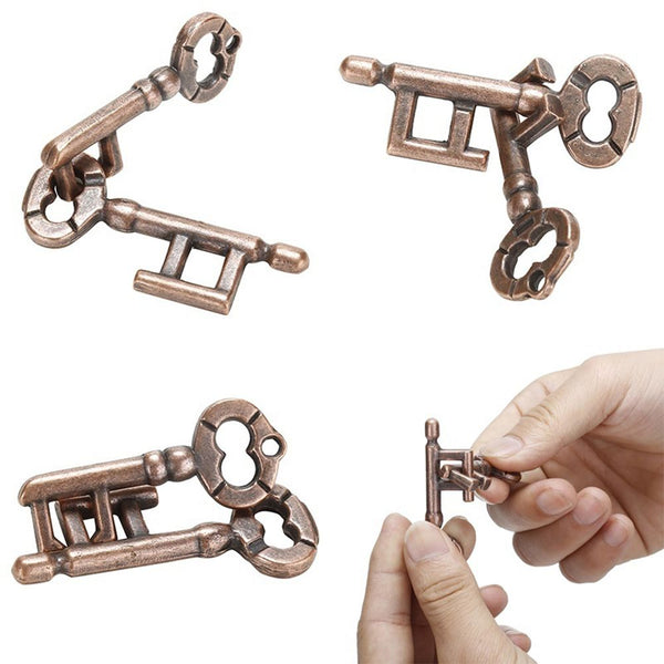 Alloy Key Ring Puzzle Toy