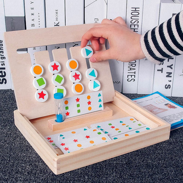 Montessori Color Matching Wooden Toy (Full Set)