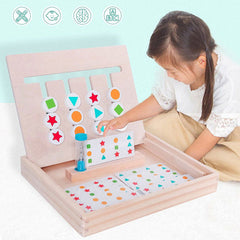 Montessori Color Matching Wooden Toy (Full Set)