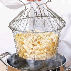 Stainless Steel Flexible Kitchen Basket