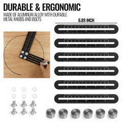 MULTI ANGLE MEASURING RULER 6-SIDE FOLDING