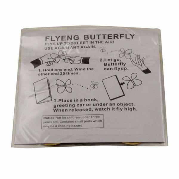 10pcs Magic Butterfly flying Card Toy